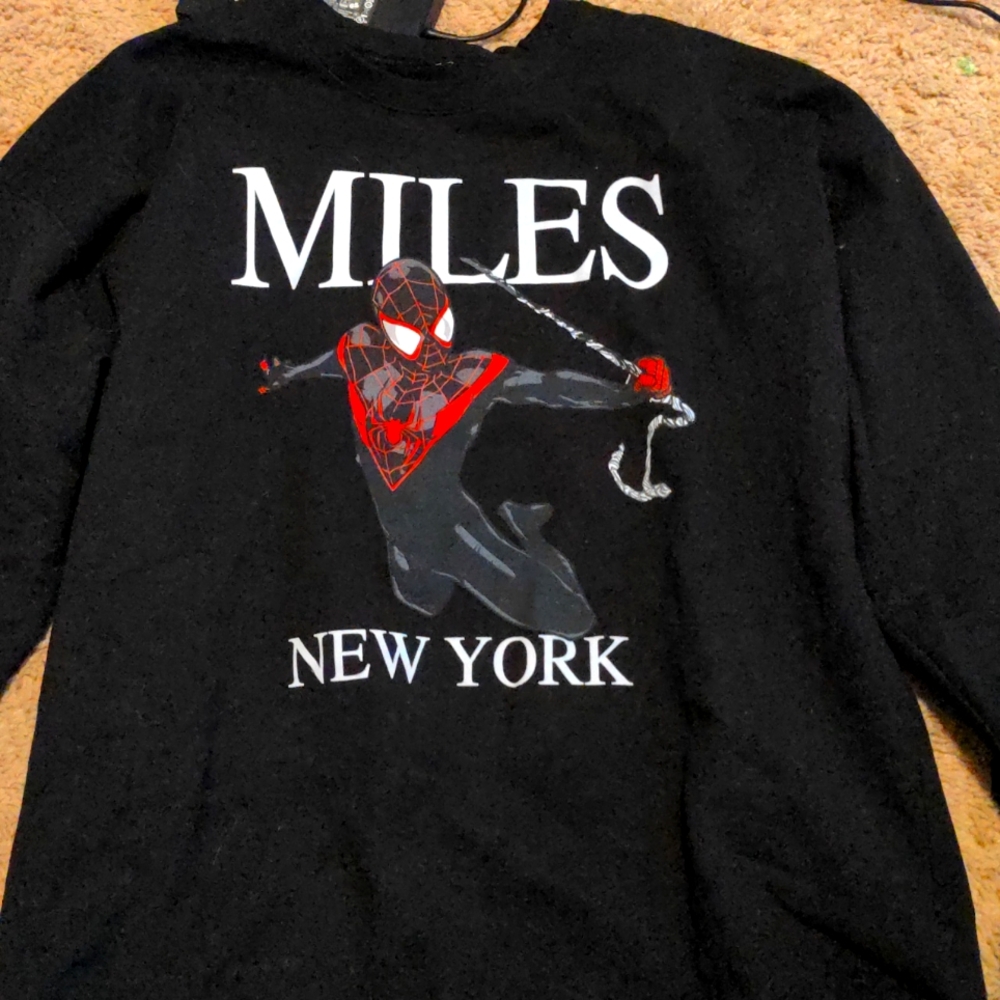 Miles Morales Spiderman sweatshirt
